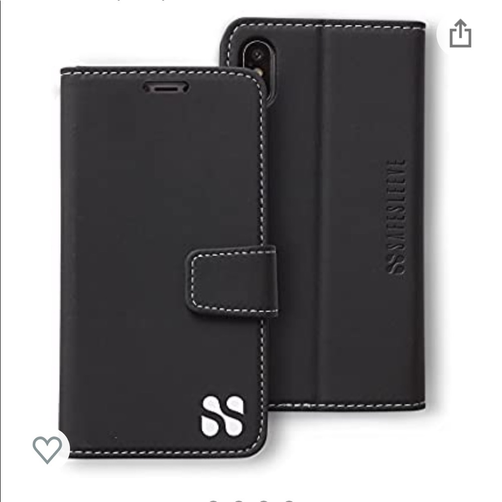 Safesleeve iPhone X/XS case Black